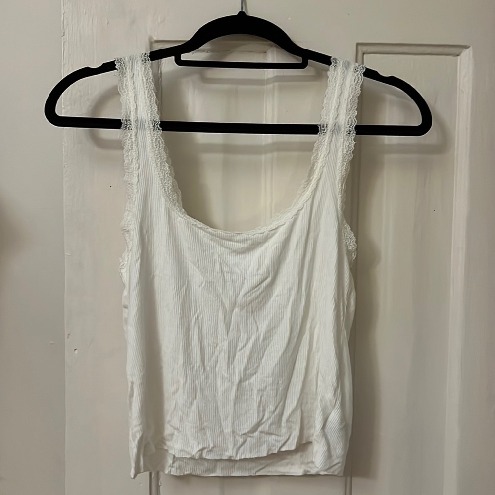 New: American Eagle White Lace Soft and Sexy Tank